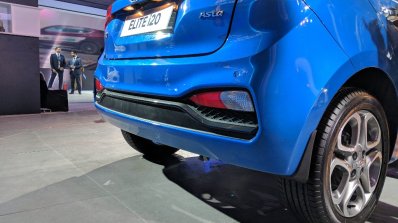 2018 Hyundai i20 (facelift) rear bumper at Auto Expo 2018