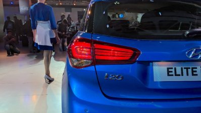 2018 Hyundai i20 (facelift) tail lamp at Auto Expo 2018