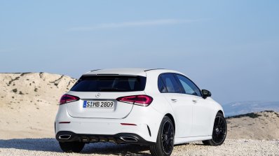 2018 Mercedes A-Class rear three quarters