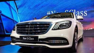 2018 Mercedes S-Class front angle