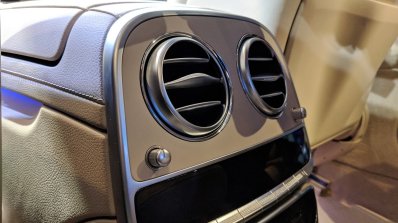 2018 Mercedes S-Class interior rear AC vents