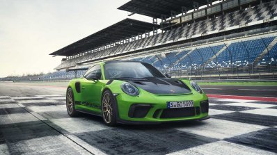 2018 Porsche 911 GT3 RS (facelift) front three quarters right side
