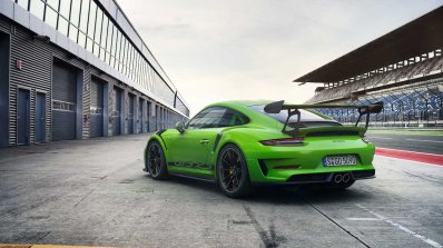 2018 Porsche 911 GT3 RS (facelift) rear three quarters left side