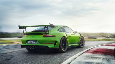 2018 Porsche 911 GT3 RS (facelift) rear three quarters