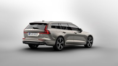 2018 Volvo V60 rear three quarters