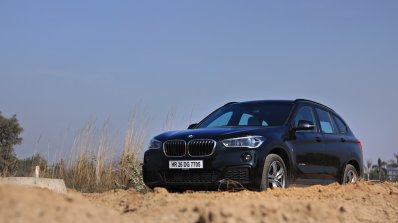 BMW X1 M Sport review front angle far