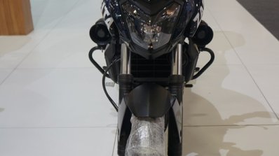 Bajaj Dominar 400 Police black front at Motobike Istanbul 2018
