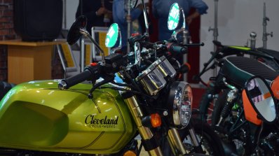 Cleveland Misfit fuel tank at 2018 Auto Expo