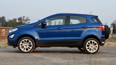 Ford EcoSport Petrol AT review side