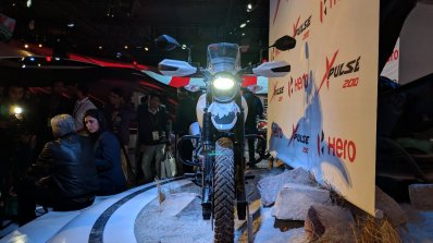 Hero XPulse 200 front at 2018 Auto Expo