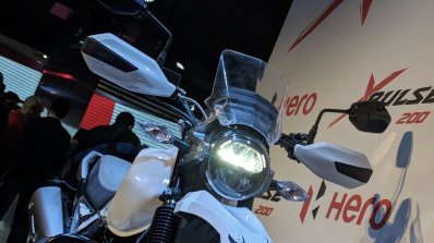 Hero XPulse 200 headlamp at 2018 Auto Expo