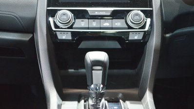 Honda Civic climate control system at Auto Expo 2018