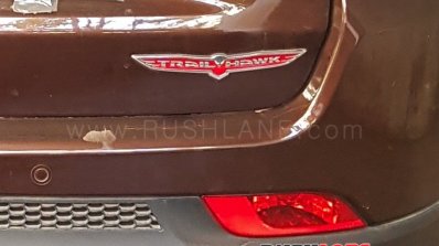 Jeep Compass Trailhawk Trailhawk badge spy shot India