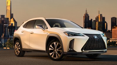 Lexus UX front three quarters right side