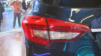 Mahindra Rexton tail lamp at Auto Expo 2018