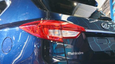 Mahindra Rexton tail lamp side view at Auto Expo 2018