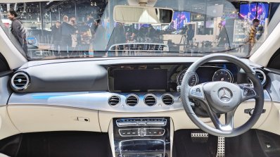 Mercedes E-Class All-Terrain dashboard at Auto Expo 2018