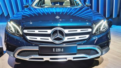 Mercedes E-Class All-Terrain front at Auto Expo 2018