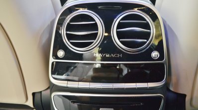 Mercedes-Maybach S 650 Saloon rear air vents at Auto Expo 2018