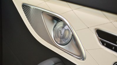 Mercedes-Maybach S 650 Saloon speaker grille at Auto Expo 2018