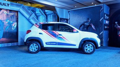 Renault Kwid Captain America Edition side