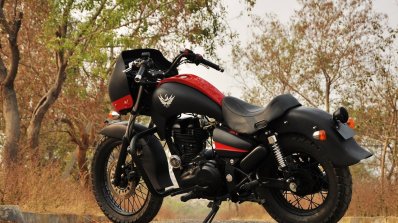 Royal Enfield Thunderbird 350 Black Buck Eimor Customs rear left quarter