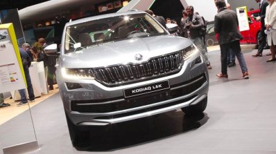 Skoda Kodiaq Laurin & Klement front at 2018 Geneva Motor Show