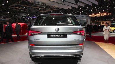 Skoda Kodiaq Laurin & Klement rear at 2018 Geneva Motor Show