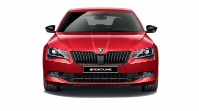 Skoda Superb Sportline front