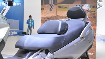 Suzuki Burgman 650 seats at 2018 Auto Expo