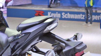 Suzuki GSX-S750 tail light at 2018 Auto Expo