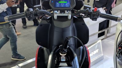 TVS Creon Concept cockpit at 2018 Auto Expo