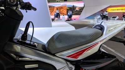 TVS Creon Concept seat at 2018 Auto Expo