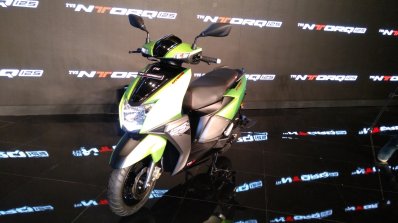 TVS NTorq 125 fron angle view