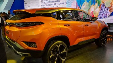Tata H5X concept rear three quarters right side at Auto Expo 2018