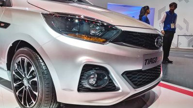 Tata Tiago JTP front fascia at Auto Expo 2018
