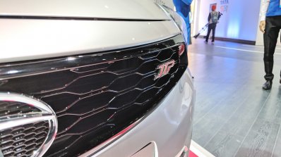 Tata Tiago JTP front grille at Auto Expo 2018