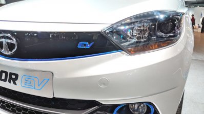 Tata Tigor EV front fascia at Auto Expo 2018