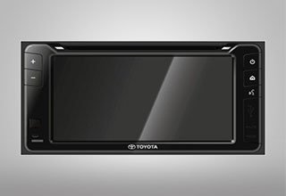 Toyota Platinum Etios Limited Edition touchscreen multimedia system