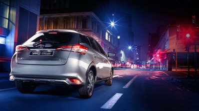 Toyota Yaris Cross rear three quarters