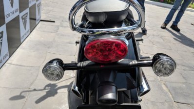 Triumph Bonneville Speedmaster India launch tail light