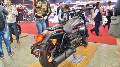 UM Renegade Sports S Vegas Edition rear right quarter at 2018 Auto Expo
