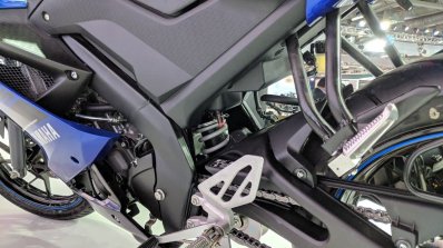 Yamaha YZF-R15 V 3.0 rear suspension at 2018 Auto Expo