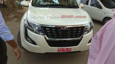 2018 Mahindra XUV500 (facelift) front unofficial image