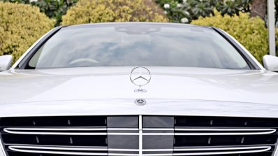 2018 Mercedes-Benz S-Class review test drive hood ornament