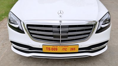 2018 Mercedes-Benz S-Class review test drive nose front