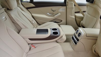 2018 Mercedes-Benz S-Class review test drive rear seat side