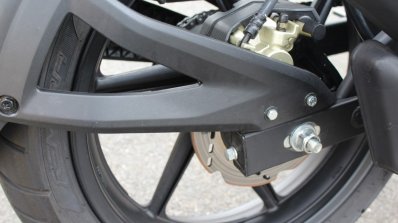 2018 TVS Apache RTR 160 4V First ride review rear brake