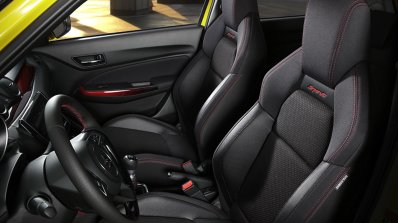 Suzuki Swift Sport Beeracing front seats