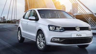 VW Polo front three quarters